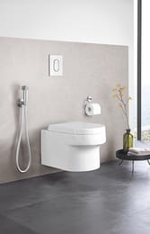 Гигиенический душ с настенным держателем и вентилем Grohe Sena Trigger Spray 35 шланг 1м 26329000