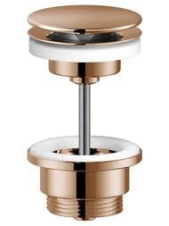 Донный клапан NOBILI нажимной, G1 1/4", красное золото AV00110/11RCP — миниатюра 1
