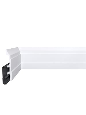 Плинтус напольный Bello Deco  XPS П26  (20х100х2000) белый  (шт.)