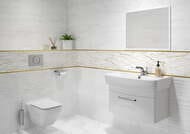 Декор CERSANIT Calacatta Chevron (298х598) белый A15925 (шт.)