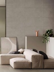 Керамогранитная плитка VITRA MicroCement Светло-серый (600х1200х8) матовая, св серая K947891R (кв.м) — изображение 2