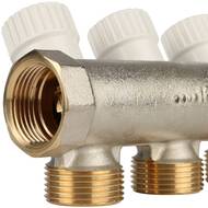 Коллектор распределительный STOUT 3/4", 4 отвода 3/4"ЕК SMB 6851 343404