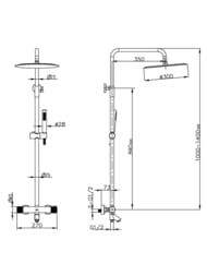 ������� ������� Boheme Uno 468-T-WG, ���������, �������/������ ���, � �����������, �����+������