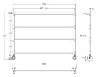 ����������������� ������� Margaroli Sereno 4-430/AQ-4 (1230�906) ������ �������, 4430116804AQMB