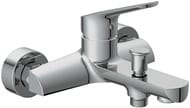 Смеситель для ванны/душа Cersanit FLAVIS 63035 настенный, однорычажный, хром