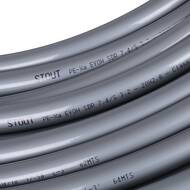 Труба STOUT PEX-A 20х2,8 из сшитого полиэтилена с кислородным слоем, серая, 1м