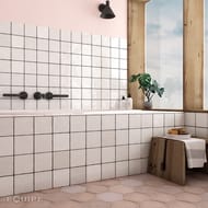 Плитка настенная Equipe La Riviera Blanc (132х132) белая, 25851 (кв.м.)