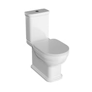 Сиденье для унитаза KERAMA MARAZZI POMPEI с микролифтом, белое глянцевое (370х470х30) PO.seat.01\WHT