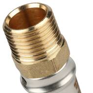 Переходник STOUT 1/2"Нх20 для металлопластиковых труб прессовой SFP-0001-001220 — изображение 8