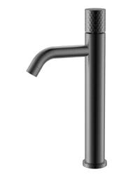 Смеситель Boheme Stick 122-GM для раковины, на 1 отверстие, однозахв, ручка diamond, графит — миниатюра 1