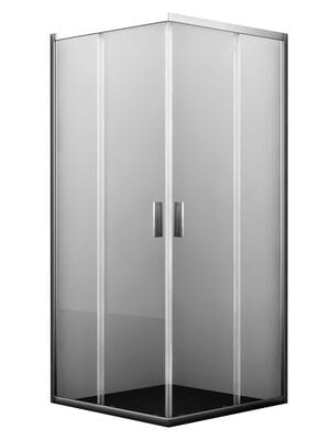 Душевой уголок WasserKRAFT Lippe 45S03 (900х900х1850) стекло прозрачное/профиль серебристый