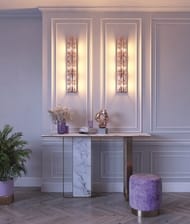 ��������� ���������� Maytoni Facet (�����) MOD094WL-03G, IP20, E14�2, ������