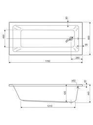 ����� ��������� CEZARES PLANE SOLO MINI 170�80 ������������� PLANE SOLO MINI-170-80-42-W37