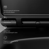 Унитаз подвесной AM.PM Inspire 2.0 FlashClean с сиденьем микролифт, черный мат. C50A1700MBSC