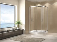 Душевой уголок CEZARES ECO (985-1000х785-800х1900) RH-2-100/80-C-Cr стекло прозр/хром