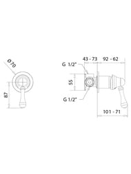 ��������� ��� ���� Migliore MAYA �������� �������, ���� ML.MAY-8930.CR