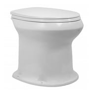 Унитаз Оскольская керамика ДАЧНЫЙ (370х500х385) с сиденьем, белый