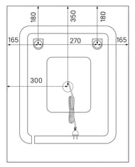 Зеркало IDDIS Zodiac 600х700х30 с подсветкой ZOD6000i98