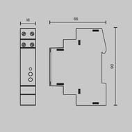 ������ Maytoni Lighting control 721018 DALI DT6 TRIAC 230VAC DIN, 400��, �����