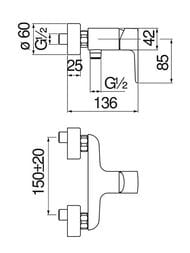 ��������� NOBILI ACQUAVIVA ��� ����, ���������, �������������, ����� ������� VV103130WM