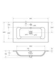 �������� ������������ Cezares (810�460�155) CZR-8073-80  �����