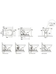 ������ ���������� Kerasan Retro 101601 610�390�430��, ������������� ������, ��� �������, �����