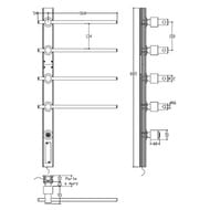 ����������������� ������������� Margaroli Sole, ������ 622 Switch box Gold