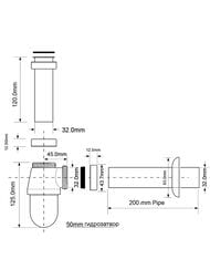    McAlpine (1 1/4"32)   ,  MR3250-CB-NW