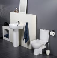 Унитаз Cersanit PARVA Clean On (615х360х780) безободковый, сиденье м/л KO-PA011-3/6-COn-DL