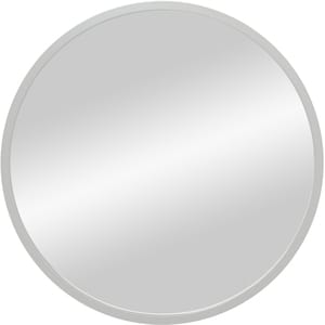 Зеркало Континент Мун (600х600) с белой рамой