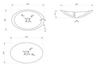 �������� ��������� ABBER Kristall 605x380x145 ��������, ������� AT2808Emerald