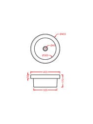  ArtCeram Fuori Scala 400400 /,   TFL032 17; 00