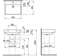 �������� Laufen PRO S 8.1096.2.000.104.1 (550�465�175) ���������, ��������� ��� ���������