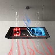 ������� ELICA Ikona Maxxi Pure BL MAT/F/120 LED, 1200�440��, 1100�3/�, 200��, ������ ���. PRF0171195