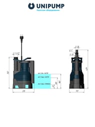 ����� ��������� UNIPUMP ARTVORT Q900B, �� ���������� ����������� ������������, ������ 10�, 900 ��