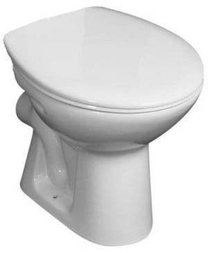 Унитаз приставной Jika ZETA 2239.6 (355х390х480) с горизонтальным выпуском, белый