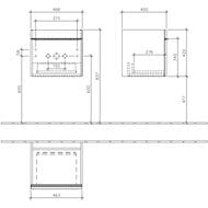 ����� ��� �������� Villeroy & Boch VENTICELLO A931 02 DH (466�426�420) 1 ����, �����, ����� �����