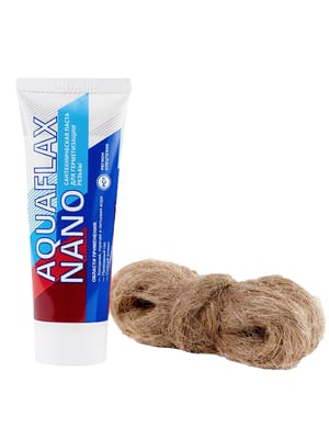 Набор: ЛЕН+ AQUAFLAX NANO, тюбик 80г+ 20г европейский лен, арт.04054