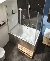 Ванна акриловая Jacob Delafon Capsule 120x80 E6D122-00 с ножками