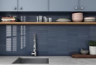 Плитка настенная EQUIPE ARROW Blue Velvet (50х250) синяя 25831 (кв.м.)