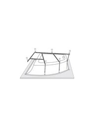 Каркас для ванны VAGNERPLAST Corona 160 (1600х800) VPK16080
