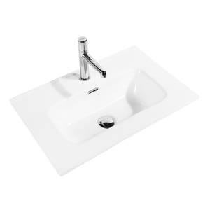 Умывальник мебельный BelBagno (610х390х170) керамика, белый BB600/390ETL