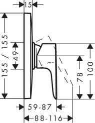  Hansgrohe Talis E 71768000 Highflow   , 