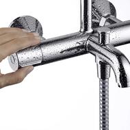 Душевая система Hansgrohe Vernis Blend 26274000 1jet термостат для ванны, верхний и ручной душ, хром