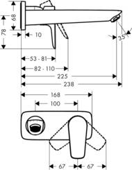  Hansgrohe Talis E 71734670  ,  225 ,  ,  