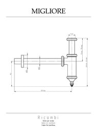 ����� ��� �������� Migliore RICAMBI 1"1/4 ������ 27764