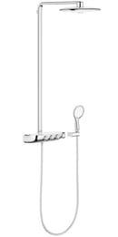 Душевая система Grohe Rainshower System SmartControl 360 DUO 26250LS0 с термостатом, хром/белый