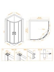 ������� ������ RGW Classic CL-54B (900�900�1850) ��������, ������ 5�� ����������/������ 32095499-14