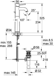  Grohe BauClassic 32868000     , 