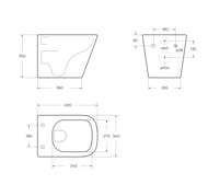 ���� ��������� BelBagno Fly-R (360�530�395) � ���������� ��� ���������, ����� BB1003B